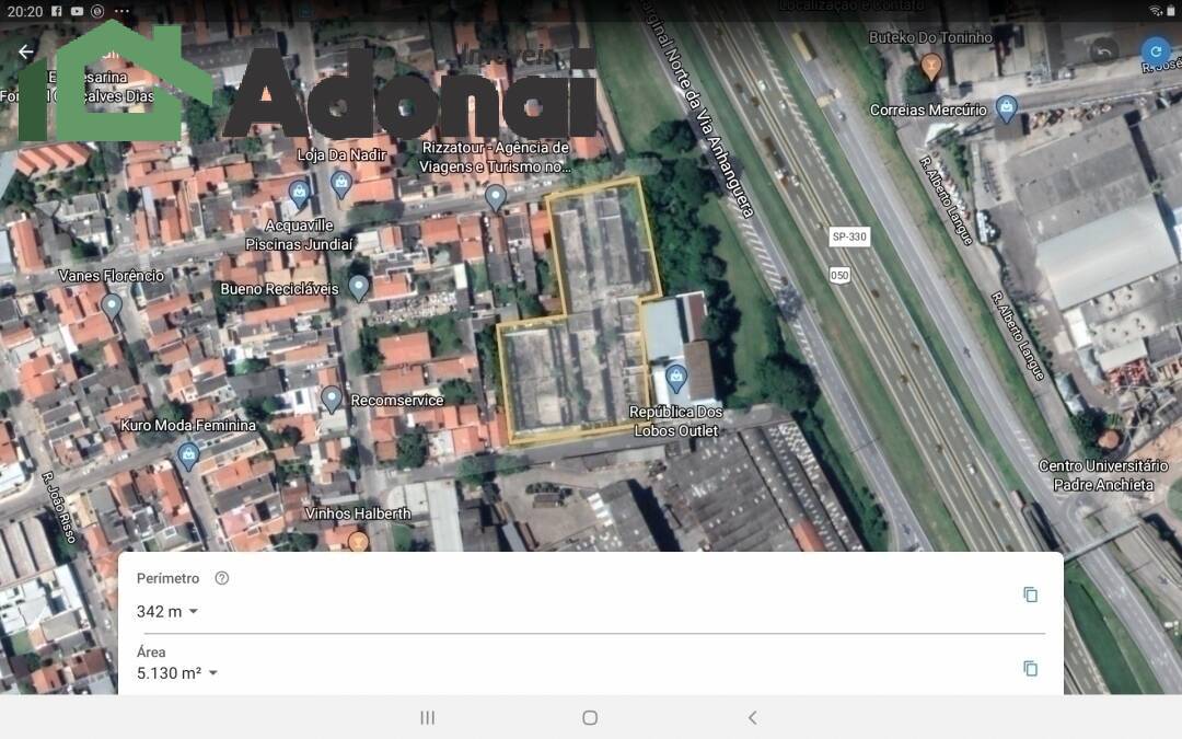 Terreno à venda, 6100m² - Foto 1